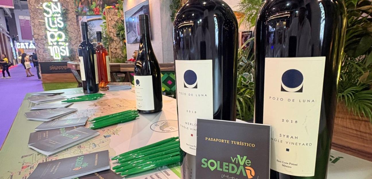 Soledad impone presencia en Tianguis Turístico de México con Ruta del Vino y la Enchilada