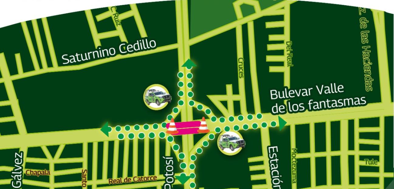 Se anuncian cierres viales nocturnos por obras en puente vehicular en Soledad