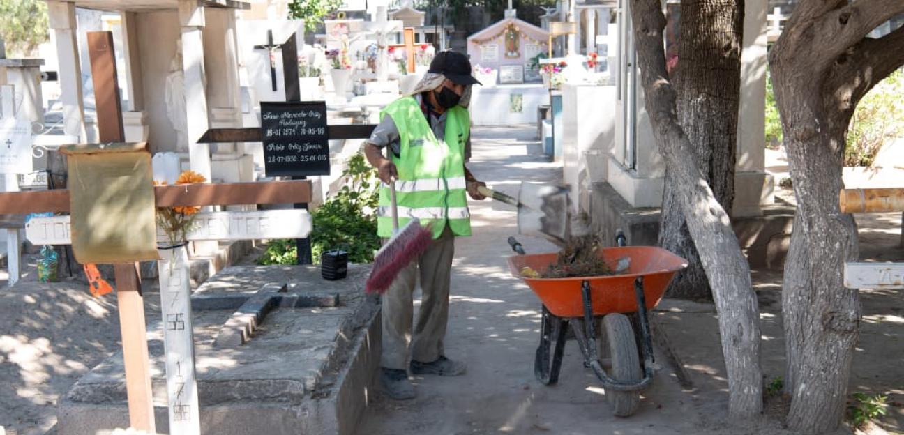 Soledad alista panteones municipales para recibir a visitantes este Día de las Madres