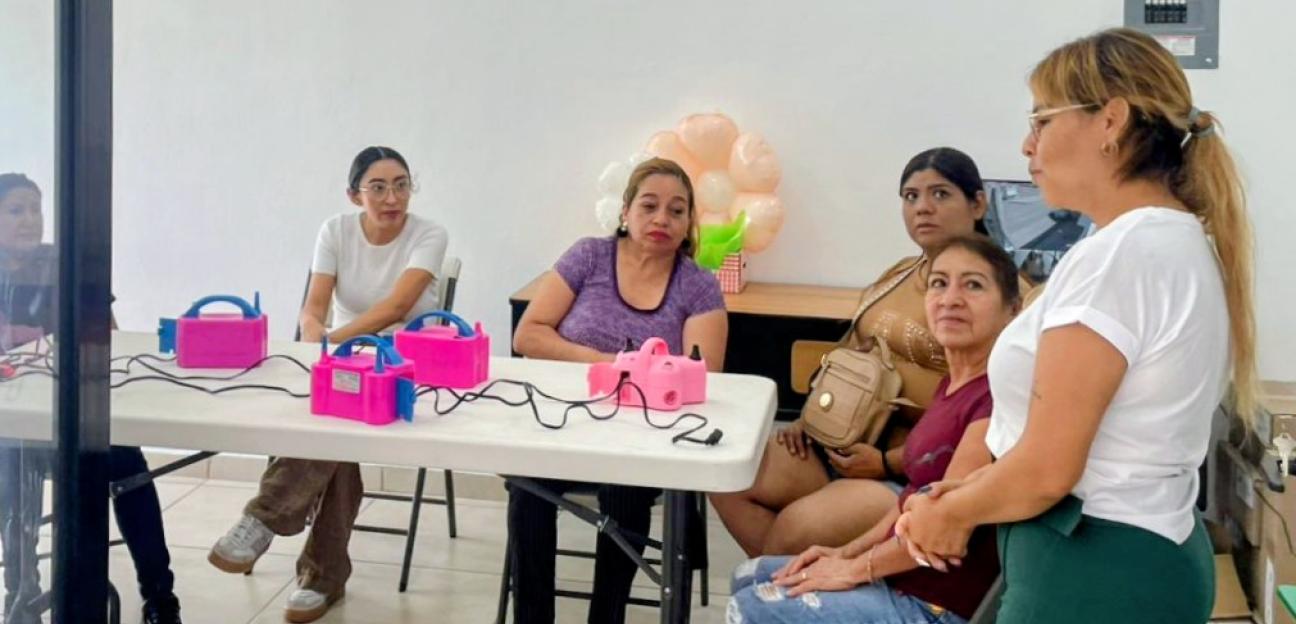Soledad promueve empoderamiento femenino con talleres gratuitos en el Centro Libre