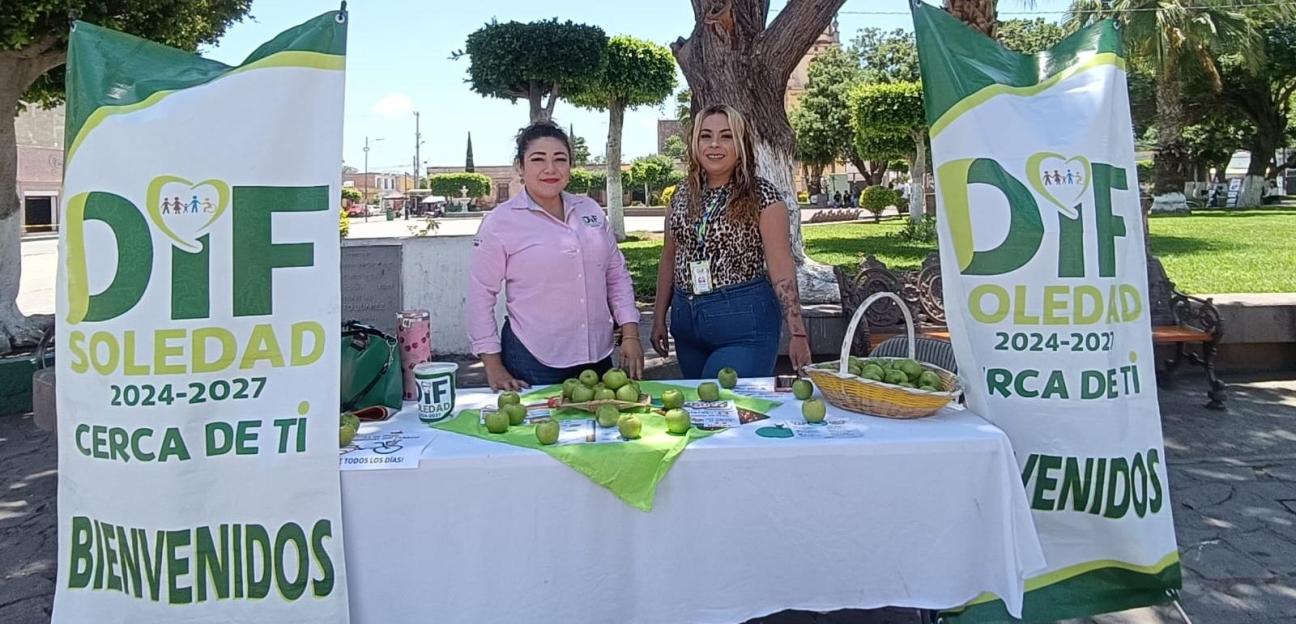 Promueve DIF de Soledad hábitos saludables en el Día Mundial sin Tabaco