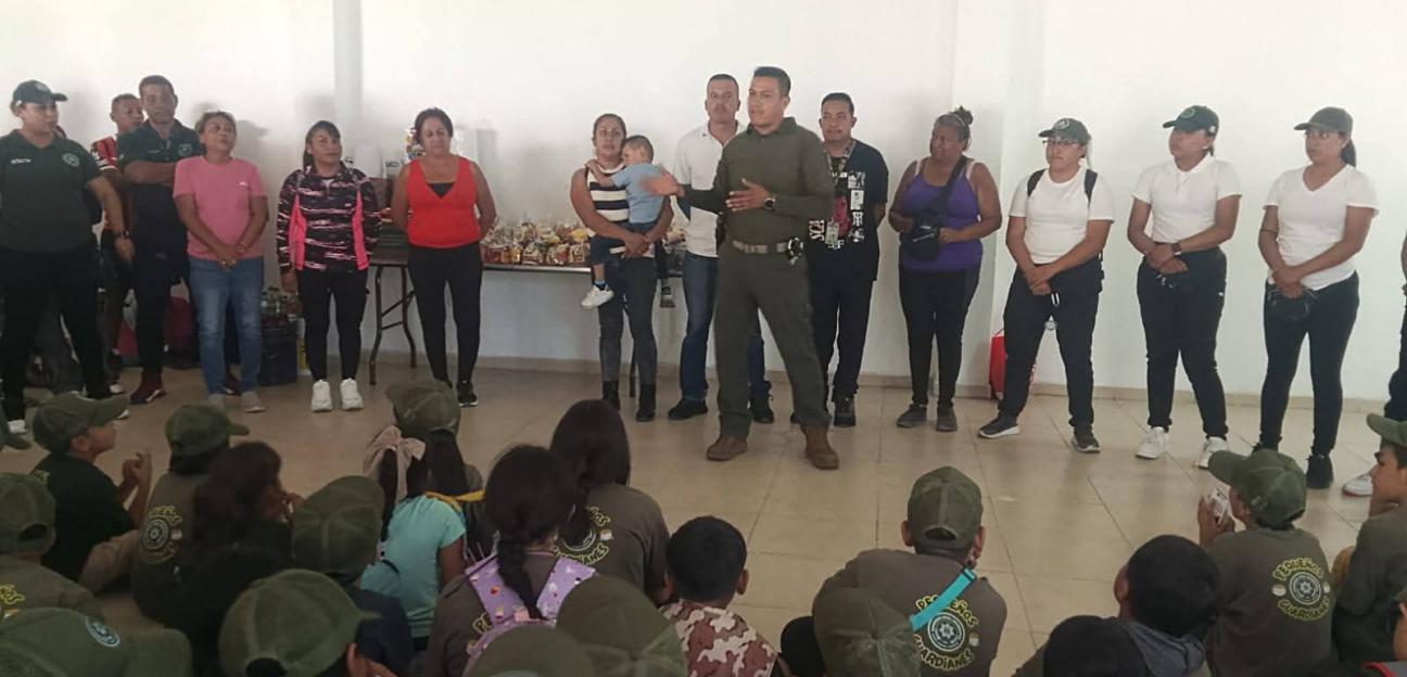 Guardia Civil Municipal organiza campamento Pequeños Guardianes para niñas y niños soledenses