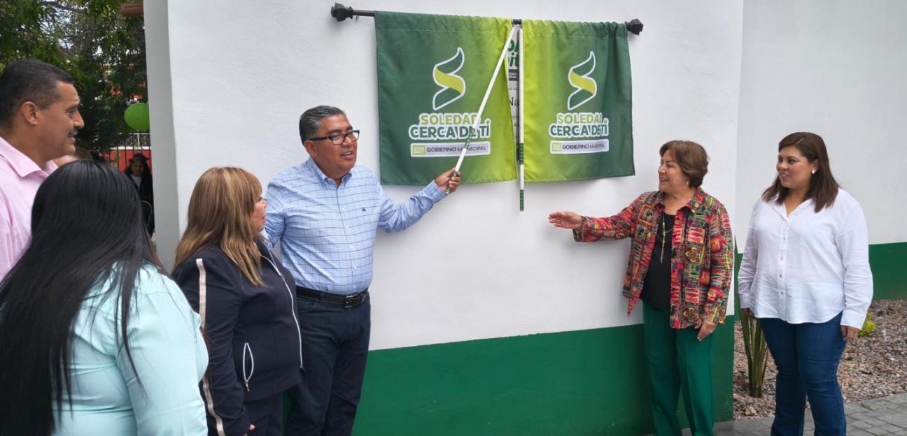 Juan Manuel Navarro entrega otro parque urbano para la convivencia social y el deporte