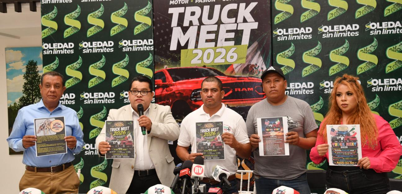 Mil trocas modificadas participarán en el Truck Meet 2026 en Soledad de Graciano Sánchez