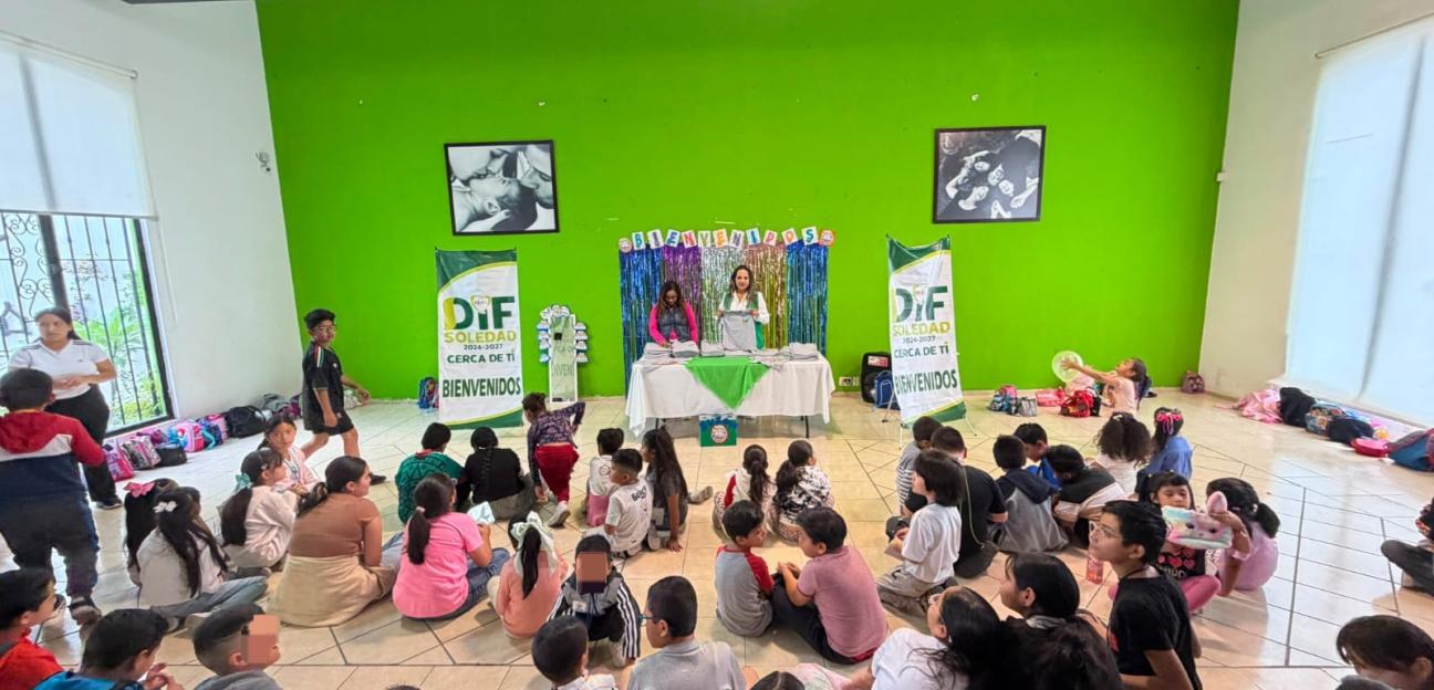 Arranca DIF de Soledad campamentos infantiles con atractivo programa recreativo
