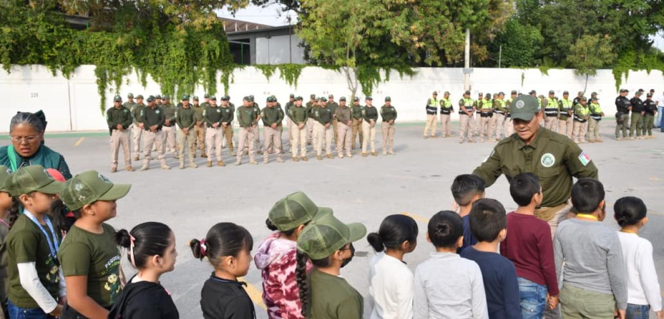 Guardia Civilo Municipal de Soledad arranca el campamento Pequeños Guardianes 2026