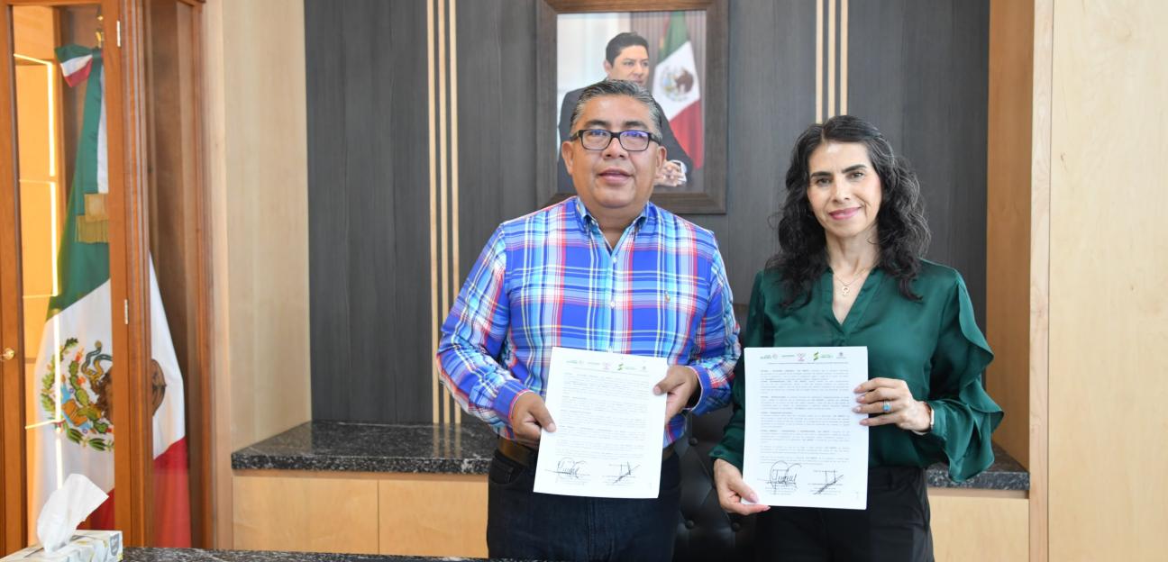 Juan Manuel Navarro consolida alianza con el Estado para brindar más apoyo y protección a las mujeres