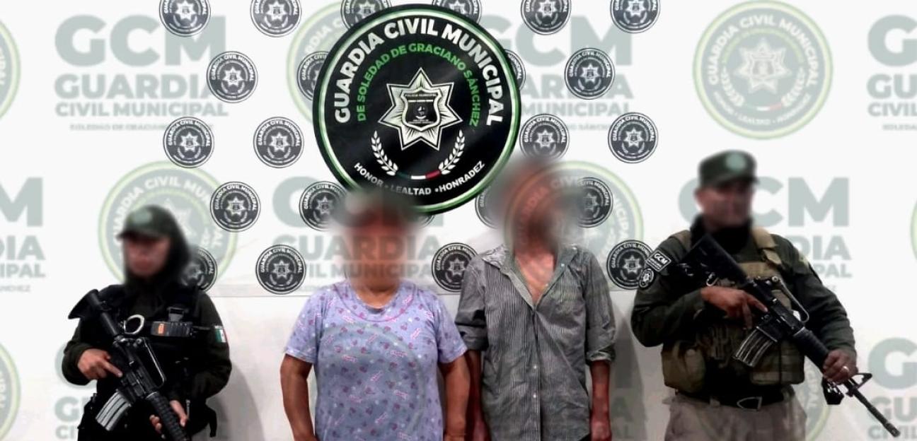 Guardia Civil de Soledad rescata a víctima de privación ilegal de la libertad y detiene a dos personas