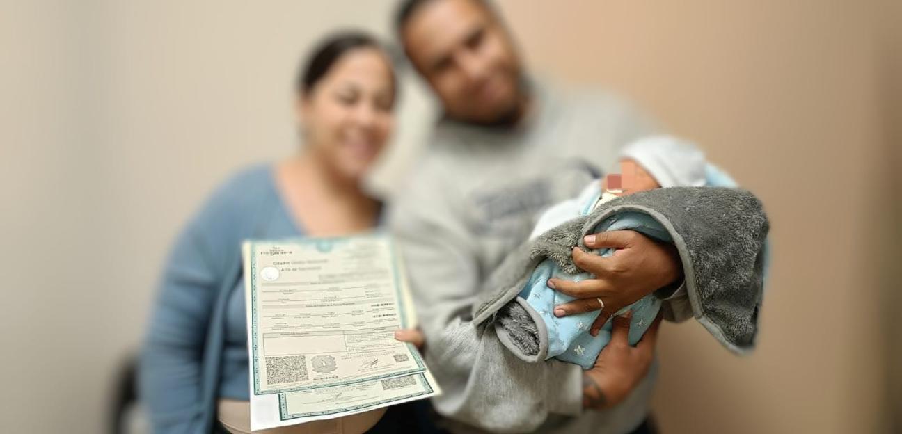Municipio de Soledad dirige módulo para registro de nacimientos de bebés en Hospital General