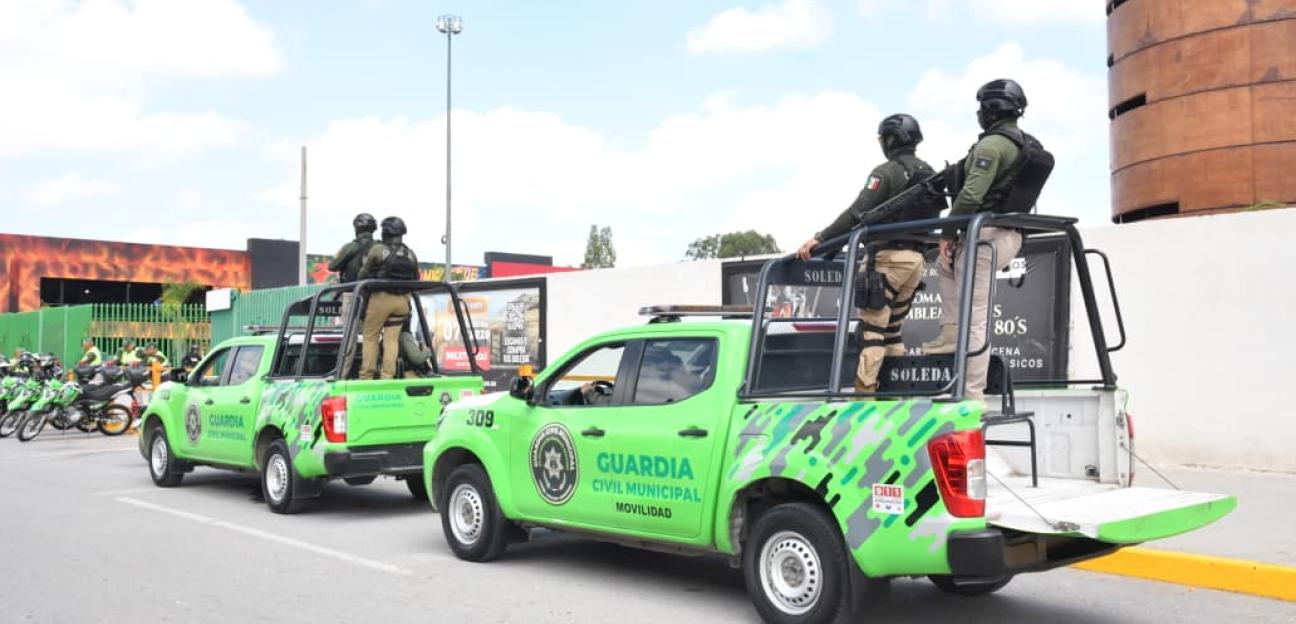 Guardia Civil de Soledad inicia colaboración para la vigilancia y la paz durante la FENAPO