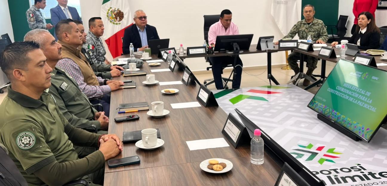 En Mesa Estatal, GCM de Soledad destaca aseguramiento de 4 kilos de estupefacientes y detenciones relevantes