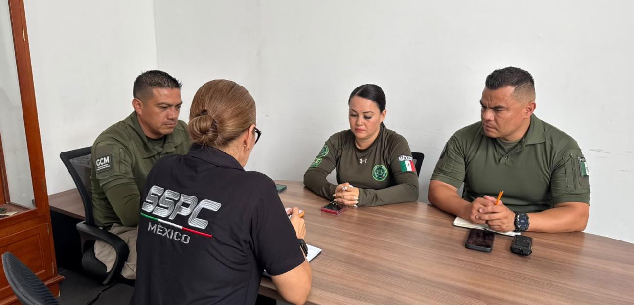 GCM de Soledad y Gobierno Federal avanzan en la estrategia para prevenir y combatir la extorsión