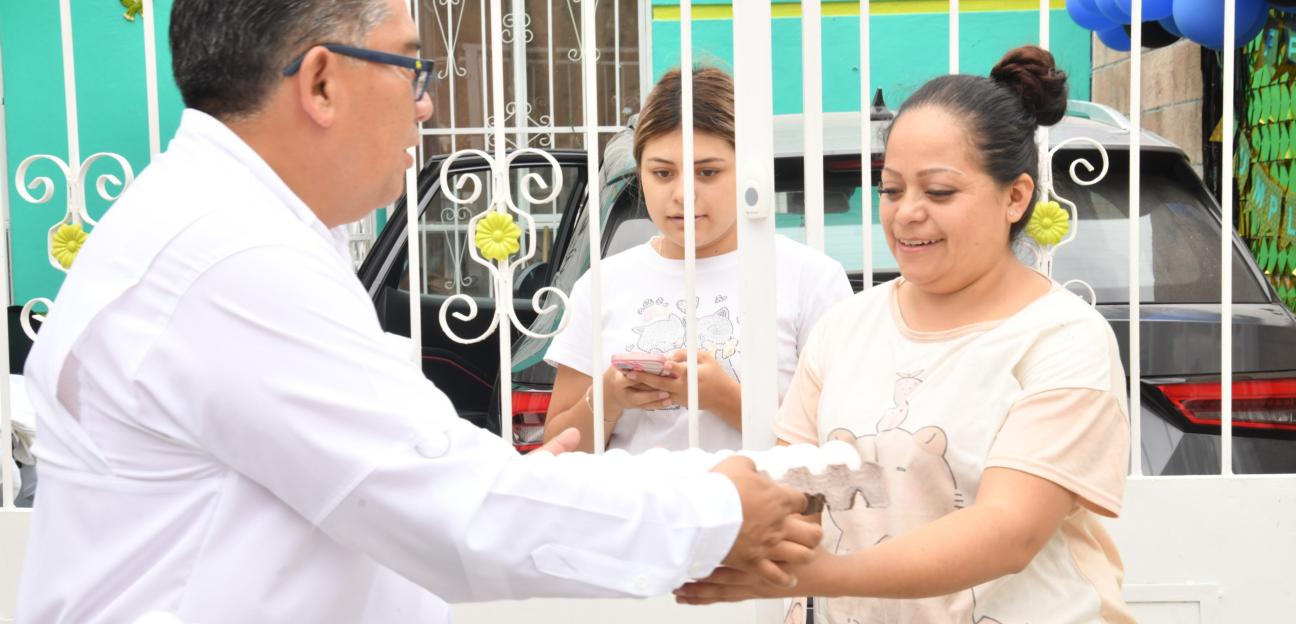 Huevo Casa por Casa brinda tranquilidad y alimentación sana, reconocen familias soledenses