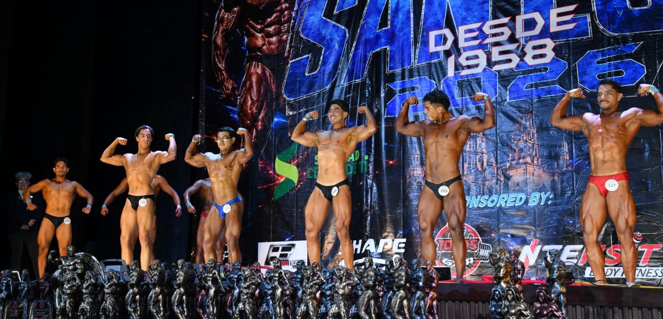 Por primera vez, Soledad albergó competencia de fisiculturismo Mr. y Mister Fitness San Luis 