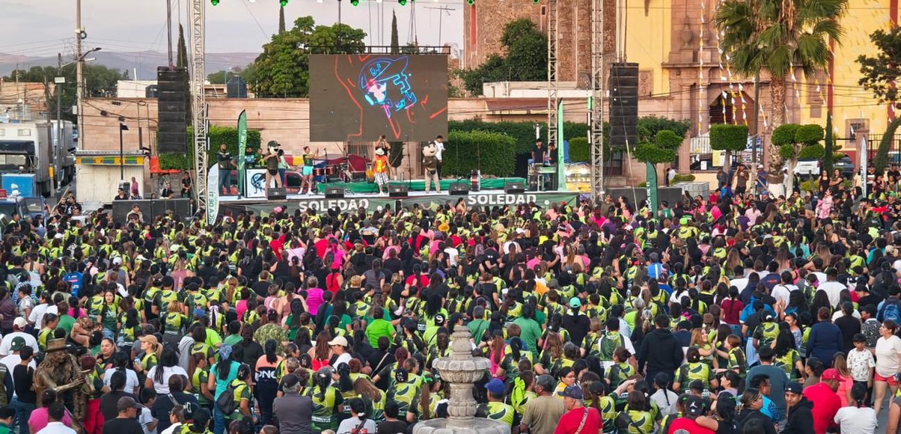 Prepara Ayuntamiento de Soledad acuarta edición de Zumbanda con atractivos renovados