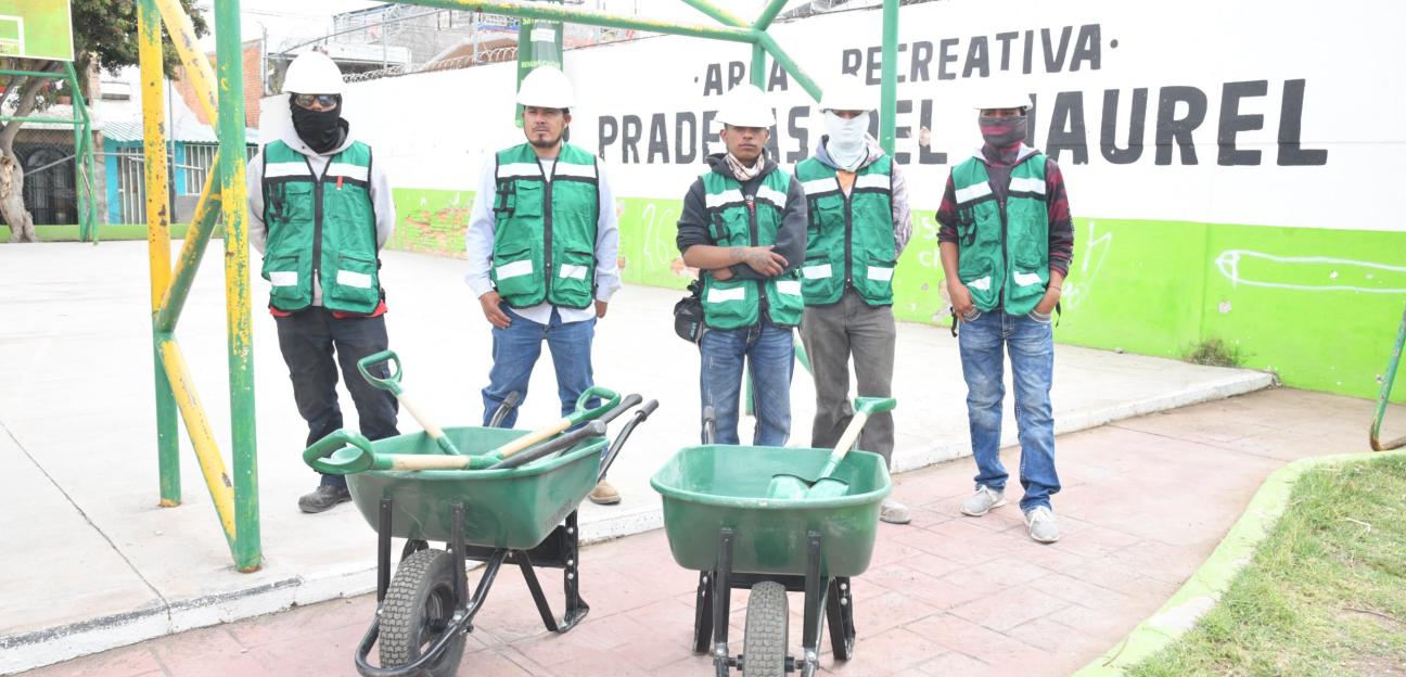 Alcalde Juan Manuel Navarro lleva transformación urbana a la colonia Praderas del Maurel