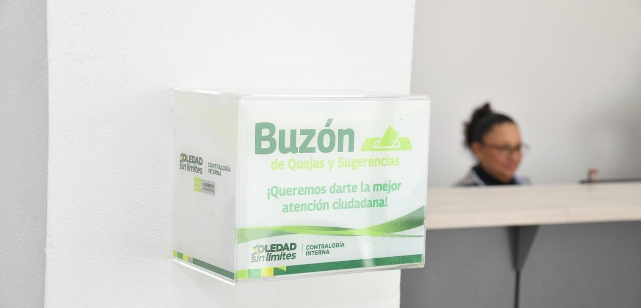 Con buzón de quejas y sugerencias, Soledad garantiza un servicio público cercano y eficiente
