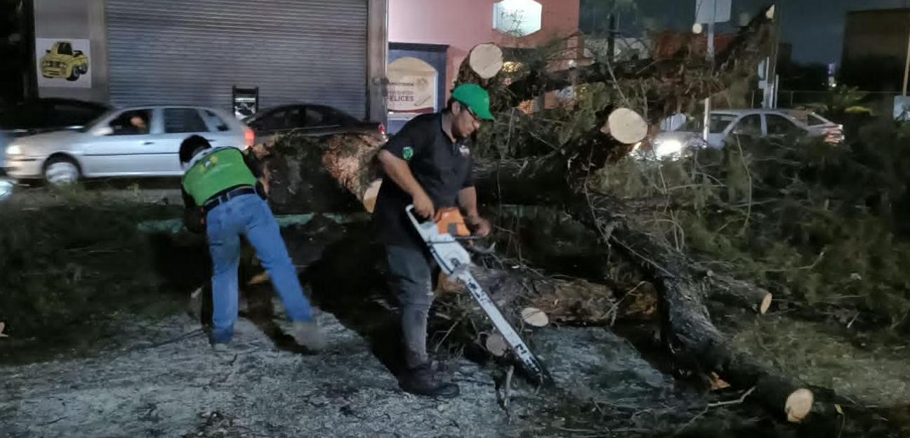 Gobierno de Soledad aplica operativo de reacción inmediata ante condiciones climáticas