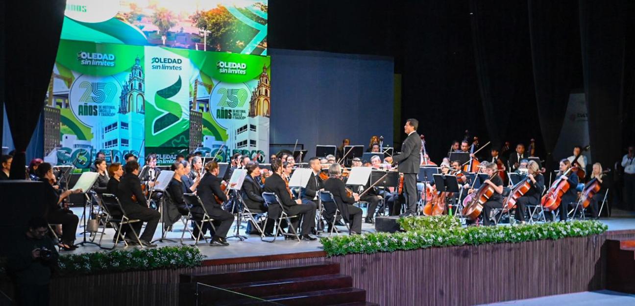 Gran velada musical vive Soledad al conmemorar 259 años de su fundación